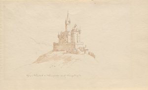 Schloss Windeck b. Weinhelm a. d. Bergstrasse by Karl Julius Von Leypold