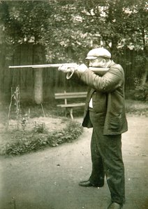 Author Alexander Ivanovich Kuprin in Gatchina by Karl Karlovich Bulla