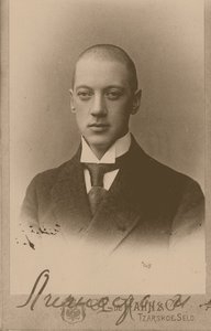 Russian poet Nikolay Gumilyov, ca 1917-1920 by Karl Karlovich Bulla