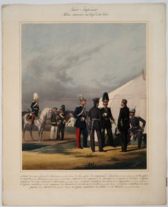Pioneers, Invalides and Gendarmes of the Imperial Guards Corps