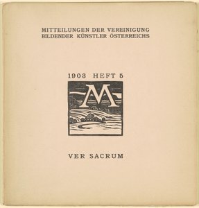 Ver Sacrum [6th year, issue 5, March 1903] by Karl Muller