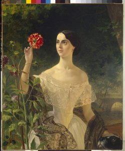 Portrait of Countess Sophia Bobrinskaya by Karl Pavlovich Bryullov