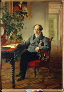 Portrait of Prince Alexander Nikolayevich Golitsyn (1773-1844) by Karl Pavlovich Bryullov