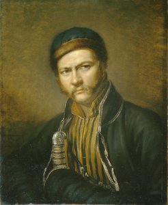 Portrait of the Painter Alexander Orlowski 1777-1832, 1815