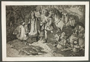 Rudolph of Habsburg and the Priest by Karl Russ