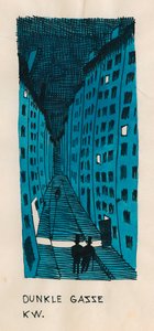 Dark Alley, c.1922 by Karl Wiener