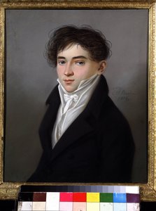 Portrait of the Marshal of the Nobility of Saratov A.S.Kiselev by Karl Wilhelm Bardou