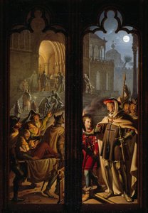 Teutonic Knights as Orderlies in Jerusalem by Karl Wilhelm Kolbe the Younger