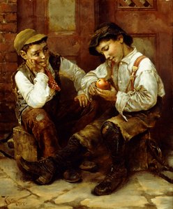 Street Urchins by Karl Witkowski