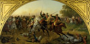 The Battle of Kolin 1757 by Karl von Blaas