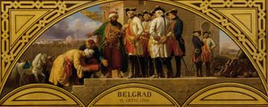 The Surrender of Belgrade 1789 by Karl von Blaas