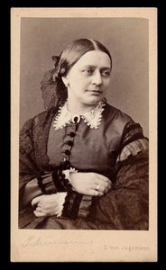 Portrait of Clara Schumann by Carl von Jagemann