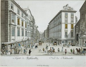 The Kohlmarkt by Karl von Schutz
