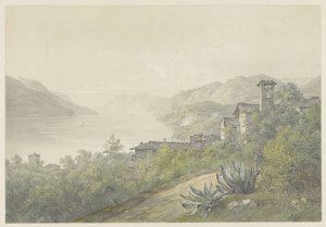 View from the Park of Bellagio, on Lake Como