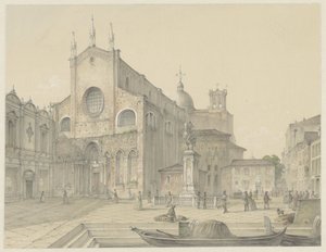 Venice: S. Giovanni & Paolo by Karoly Lajos Libay