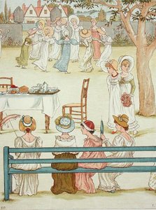 A Garden Party by Kate (after) Greenaway