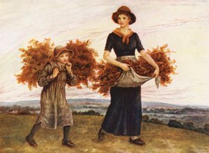 The Bracken Gatherers by Kate (after) Greenaway