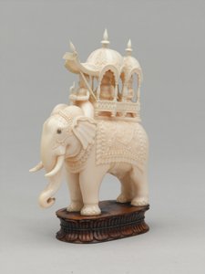Black King, Chess Piece, India by Kate Elizabeth Bunce