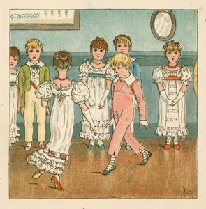 Dancing Lesson by Kate Greenaway
