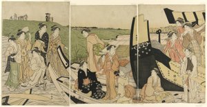 Pleasure Boats at a Landing