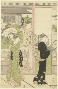 Preparations for the Doll Festival by Katsukawa Shuncho