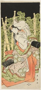 Actor Segawa Kikunojô III Possibly as Ono no Komachi in 
