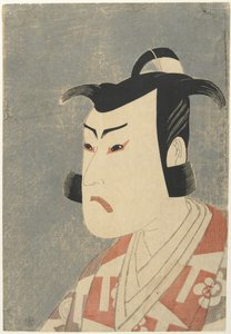 Bando Hikosaburo III as Kudo Suketsune, 1794 by Katsukawa Shun