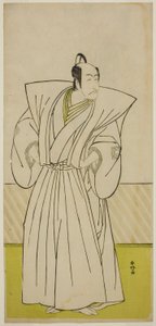 The Actor Ichikawa Danjuro V as Enya Hangan in the Play Kanadehon Chushin Nagori no Kura, Performed at the Nakamura Theater in the Ninth Month, 1780 by Katsukawa Shunkо̄