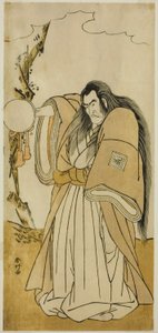 The Actor Ichikawa Danzo IV as Shutokuin in the Play Tokimekuya O-Edo no Hatsuyuki, Performed at the Morita Theater in November 1780 by Katsukawa Shunkо̄