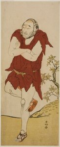 The Actor Onoe Matsusuke I as a Mendicant Monk in the Play Keisei Ide no Yamabuki, Performed at the Nakamura Theater in May 1787 by Katsukawa Shunkо̄