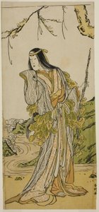 The Actor Segawa Kikunojo III as Yamauba in the Play Otokoyama Furisode Genji, Performed at the Kiri Theater in November 1785 by Katsukawa Shunkо̄