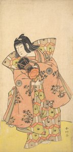 The Actor Nakamura Tomijuro as Bijomaru in the Drama Kikujido Shuen no Iwaya