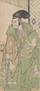The First Nakamura Nakazo in the Role of Ko no Moronao