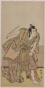 Ichikawa Monnosuke II as Soga no Goro, c. late 1770s by Katsukawa Shunsho