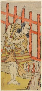 The Actor Ichikawa Yaozo in Character, late 18th century by Katsukawa Shunsho