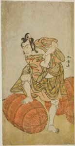 The Actor Matsumoto Koshiro IV as Matsuo-maru in the Play Sugawara Denju Tenarai Kagami, Performed at the Nakamura Theater in the Fourth Month, 1779 by Katsukawa Shunsho