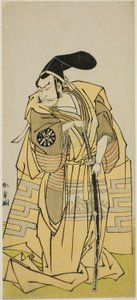 The Actor Nakamura Nakazo I as Kudo Suketsune in the Play Iro Moyo Aoyagi Soga, Performed at the Nakamura Theater in the Second Month, 1775 by Katsukawa Shunsho