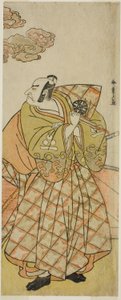 The Actor Nakamura Nakazo I as Watanabe no Tsuna in the Play Shitenno Tonoi no Kisewata, Performed at the Nakamura Theater in the Eleventh Month, 1781 by Katsukawa Shunsho