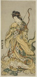 The Actor Nakamura Noshio I as the Goddess Benzaiten of Enoshima in the Play 