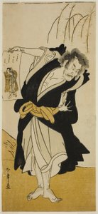 The Actor Otani Hiroemon III as the Renegade Monk Dainichibo in the Play Tsukisenu Haru Hagoromo Soga, Performed at the Ichimura Theater in the Third Month, 1777 by Katsukawa Shunsho