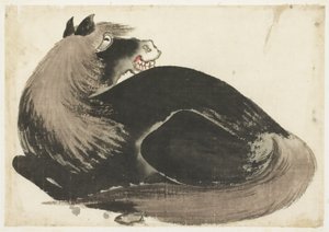 Reclining Horse