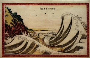 View of the Open Sea in Kanagawa Province