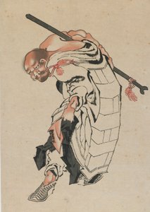 Buddhist Figure, late 18th-early 19th century by Katsushika Hokusai