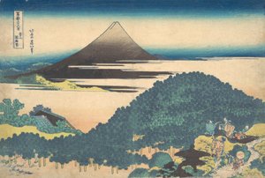 Cushion Pine at Aoyama, from the series Thirty-six Views of by Katsushika Hokusai