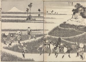 From "One Hundred Views of Mount Fuji" by Katsushika Hokusai