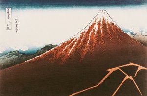 Fuji above the Lightning, from the series 