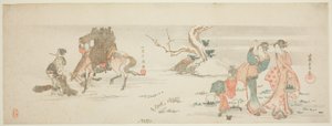 Gathering Herbs by Katsushika Hokusai