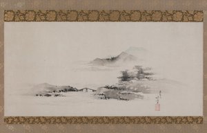 Landscape, Edo period, c.1801-02 by Katsushika Hokusai