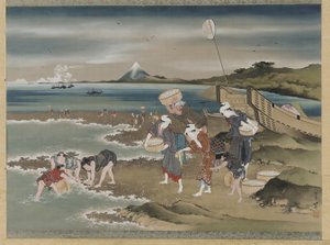 Landscape: Clam-Gatherers on the Shore