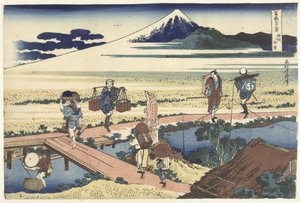 Nakahara in the Province of Sagami (36 Views of Mount Fuji)